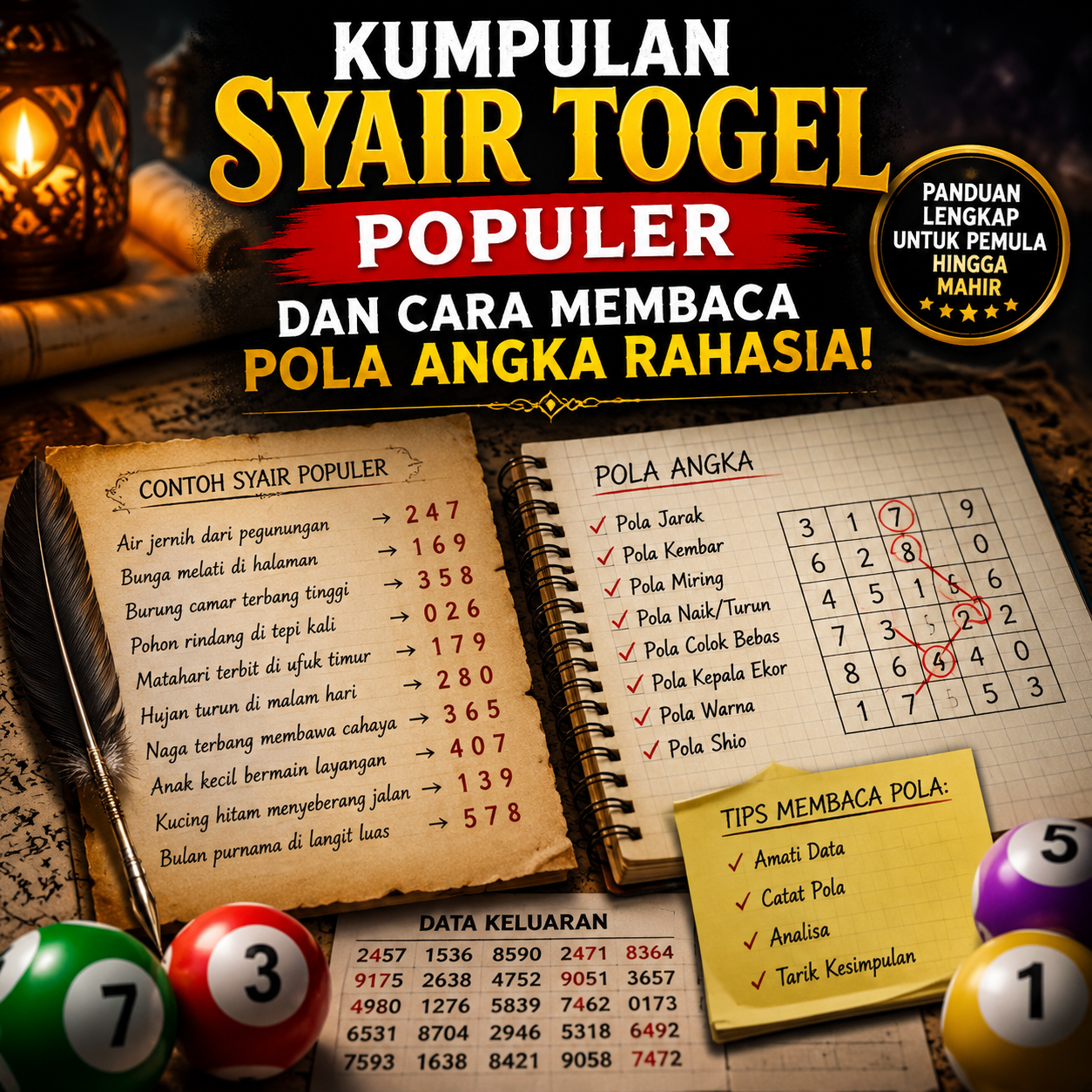 Kumpulan Syair Togel Populer dan Cara Membaca Pola Angka Rahasia!