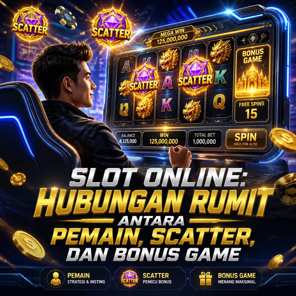 Slot Online: Hubungan Rumit Antara Pemain, Scatter, dan Bonus Game