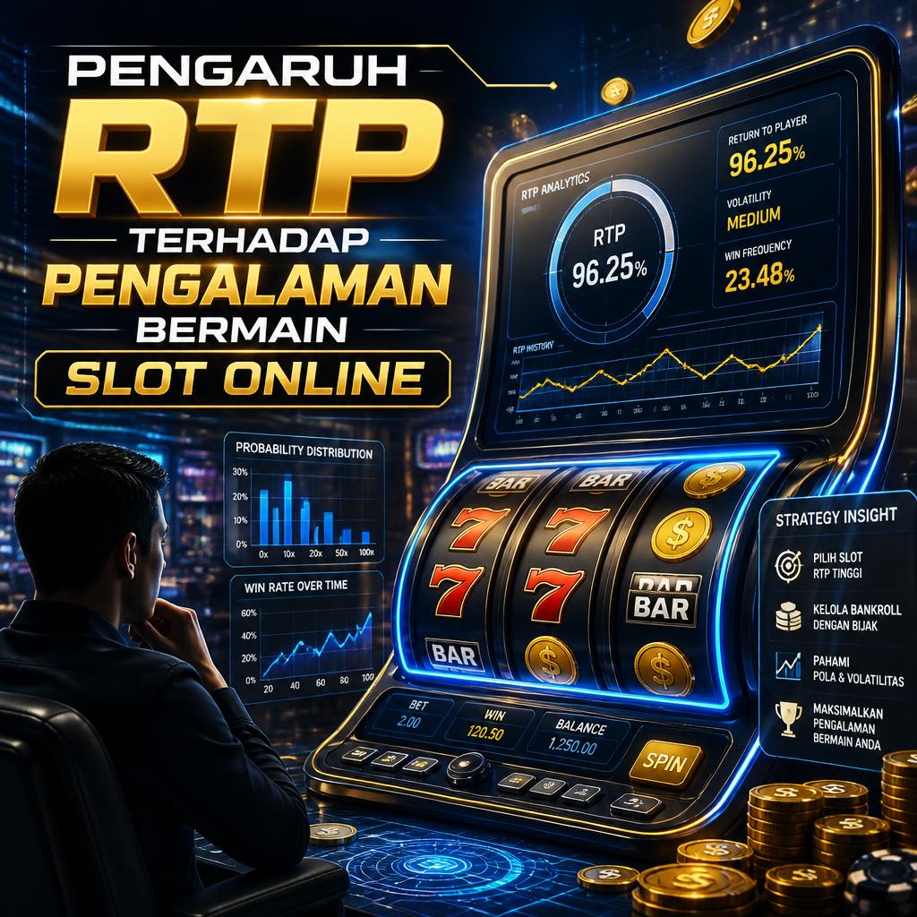 Pengaruh RTP terhadap Pengalaman Bermain Slot Online yang Wajib Dipahami