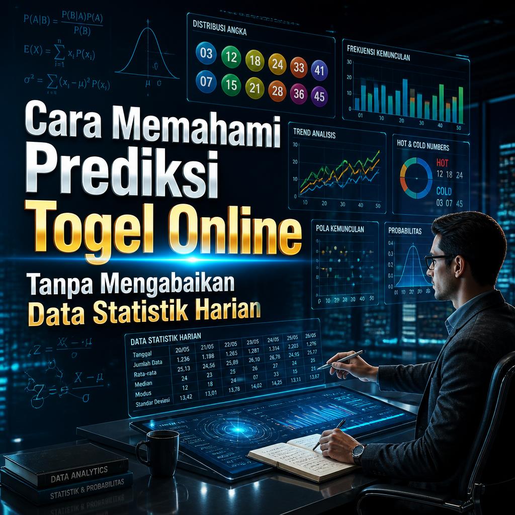 Cara Memahami Prediksi Togel Online Tanpa Mengabaikan Data Statistik Harian