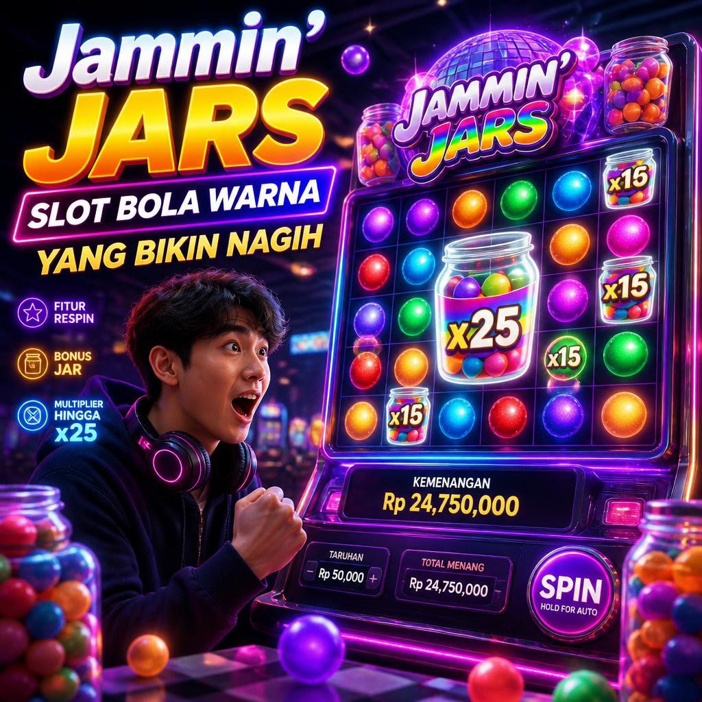 Jammin’ Jars: Slot Bola Warna yang Bikin Nagih